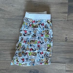 Disney parks exclusive Mickey Mouse pyjama shorts